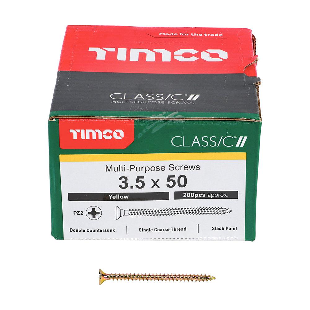 TIMCO Classic Multi-Purpose Countersunk Gold Woodscrews