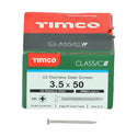 TIMCO Classic Multi-Purpose Countersunk A2 Stainless Steel Woodcrews