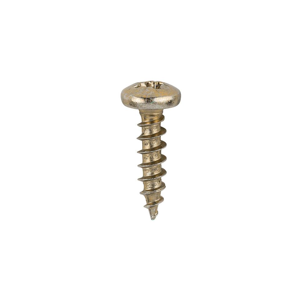 TIMCO Classic Multi-Purpose Pan Head Gold Woodscrews