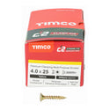 TIMCO C2 Clamp-Fix Multi-Purpose Premium Countersunk Gold Woodscrews