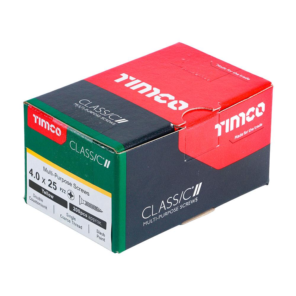 TIMCO Classic Multi-Purpose Countersunk Gold Woodscrews