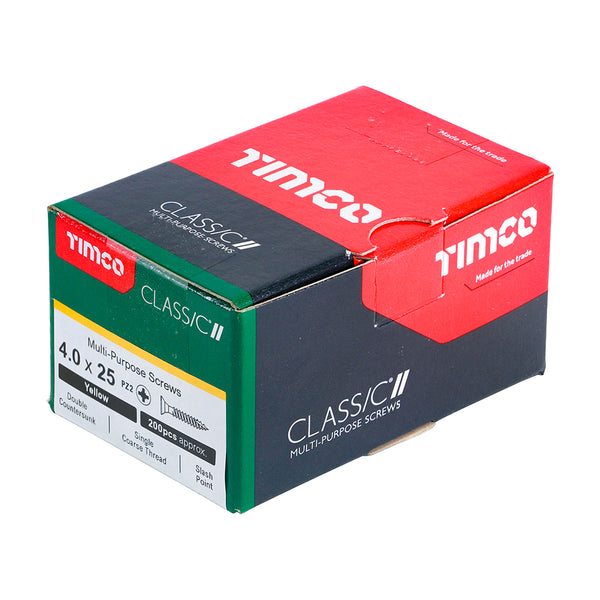 TIMCO Classic Multi-Purpose Countersunk Gold Woodscrews