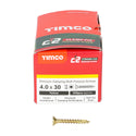 TIMCO C2 Clamp-Fix Multi-Purpose Premium Countersunk Gold Woodscrews