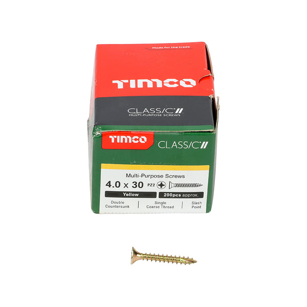 TIMCO Classic Multi-Purpose Countersunk Gold Woodscrews