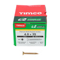 TIMCO C2 Strong-Fix Multi-Purpose Premium Countersunk Gold Woodscrews