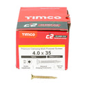 TIMCO C2 Clamp-Fix Multi-Purpose Premium Countersunk Gold Woodscrews