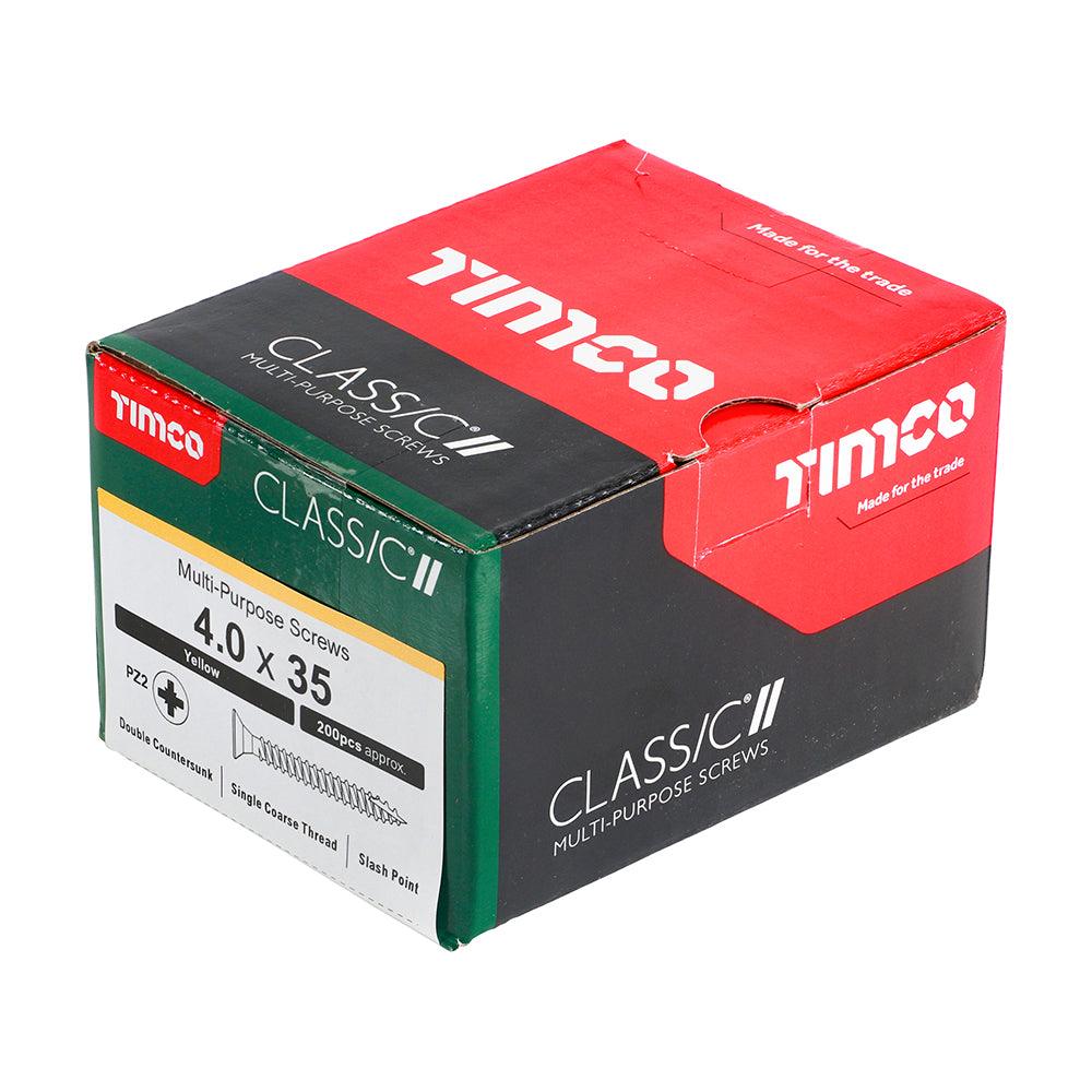 TIMCO Classic Multi-Purpose Countersunk Gold Woodscrews