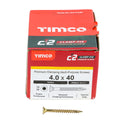 TIMCO C2 Clamp-Fix Multi-Purpose Premium Countersunk Gold Woodscrews