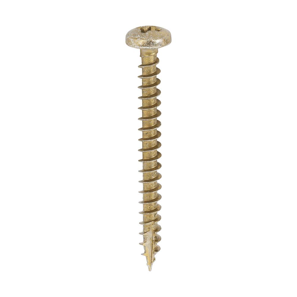 TIMCO Classic Multi-Purpose Pan Head Gold Woodscrews