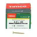 TIMCO Classic Multi-Purpose Pan Head Gold Woodscrews