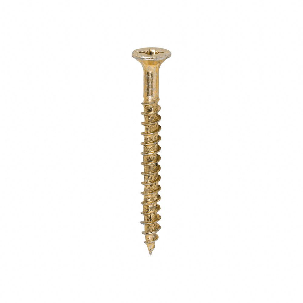 TIMCO Velocity Premium Multi-Use Countersunk Gold Woodscrews