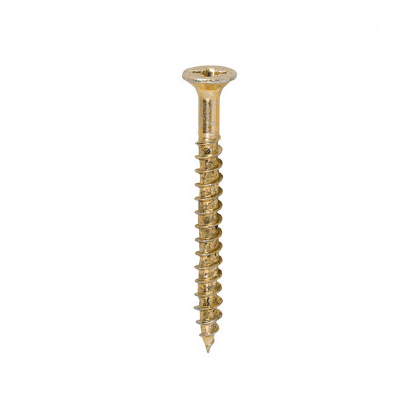 TIMCO Velocity Premium Multi-Use Countersunk Gold Woodscrews