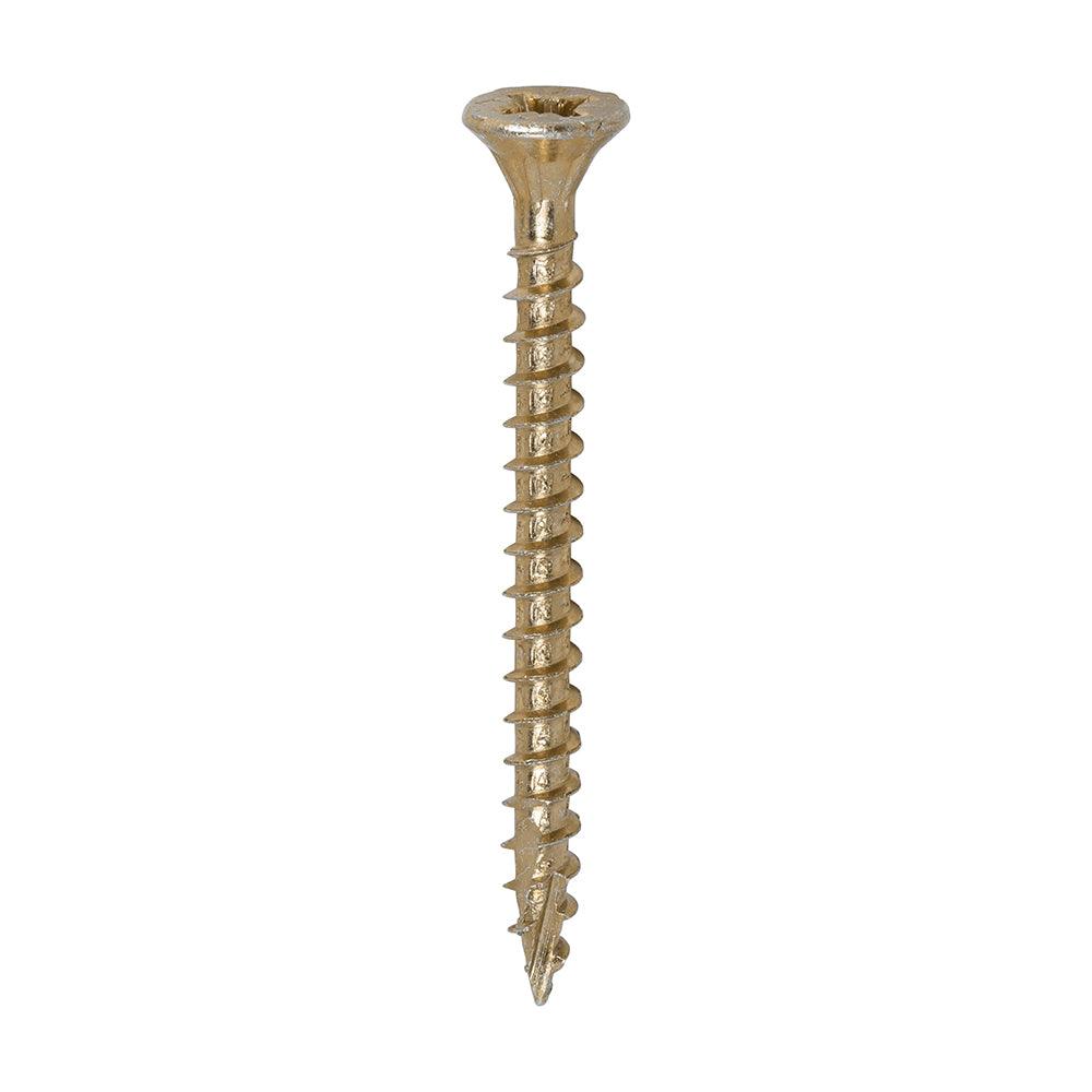 TIMCO C2 Strong-Fix Multi-Purpose Premium Countersunk Gold Woodscrews