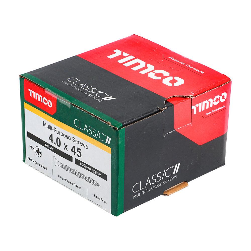 TIMCO Classic Multi-Purpose Countersunk Gold Woodscrews