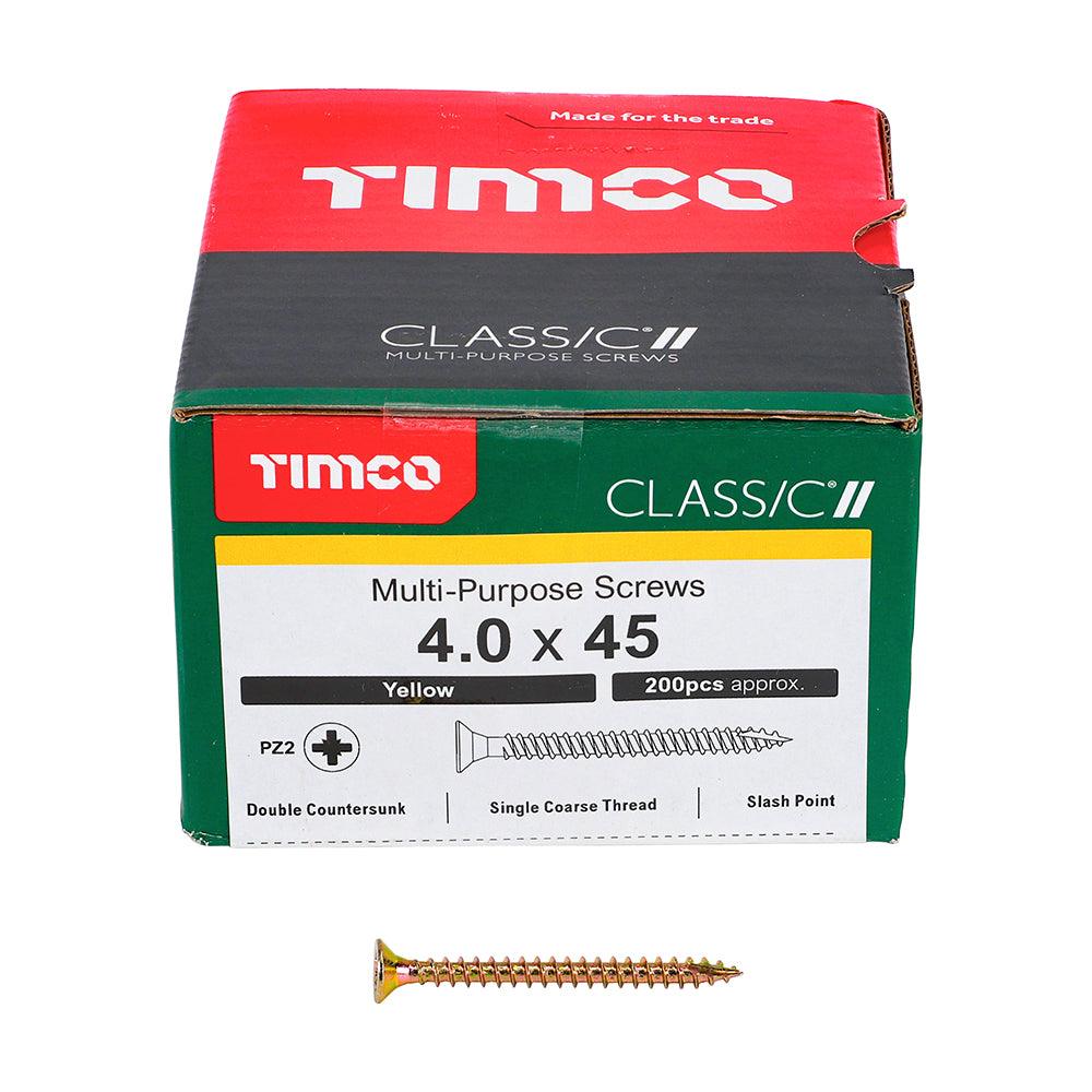 TIMCO Classic Multi-Purpose Countersunk Gold Woodscrews