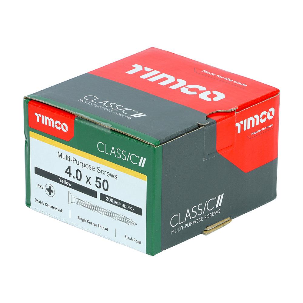 TIMCO Classic Multi-Purpose Countersunk Gold Woodscrews