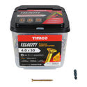 TIMCO Velocity Premium Multi-Use Countersunk Gold Woodscrews