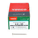 TIMCO Classic Multi-Purpose Countersunk A4 Stainless Steel Woodcrews