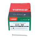 TIMCO Classic Multi-Purpose Countersunk A2 Stainless Steel Woodcrews