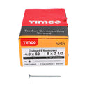 TIMCO Solo Countersunk Silver Woodscrews