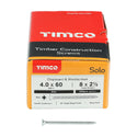 TIMCO Solo Countersunk Silver Woodscrews