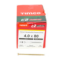 TIMCO C2 Clamp-Fix Multi-Purpose Premium Countersunk Gold Woodscrews