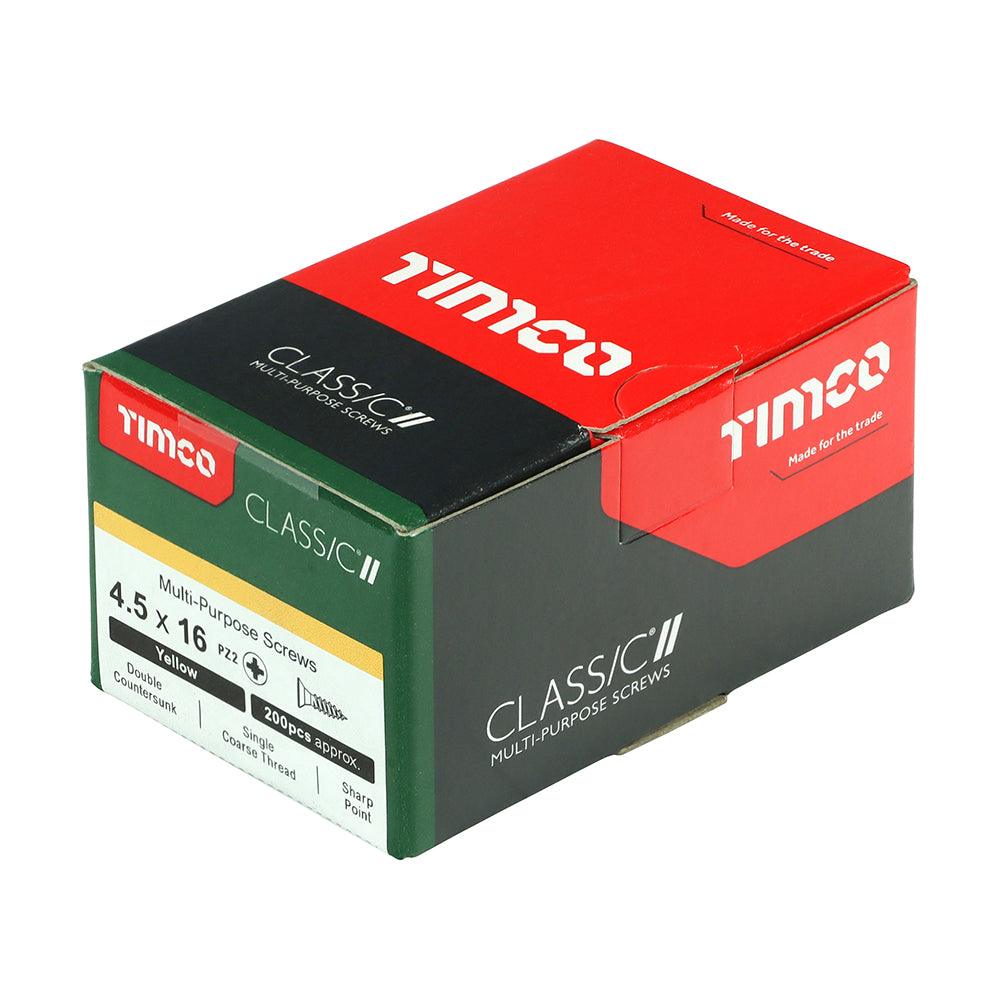 TIMCO Classic Multi-Purpose Countersunk Gold Woodscrews