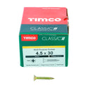 TIMCO Classic Multi-Purpose Countersunk Gold Woodscrews