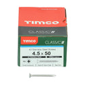 TIMCO Classic Multi-Purpose Countersunk A2 Stainless Steel Woodcrews