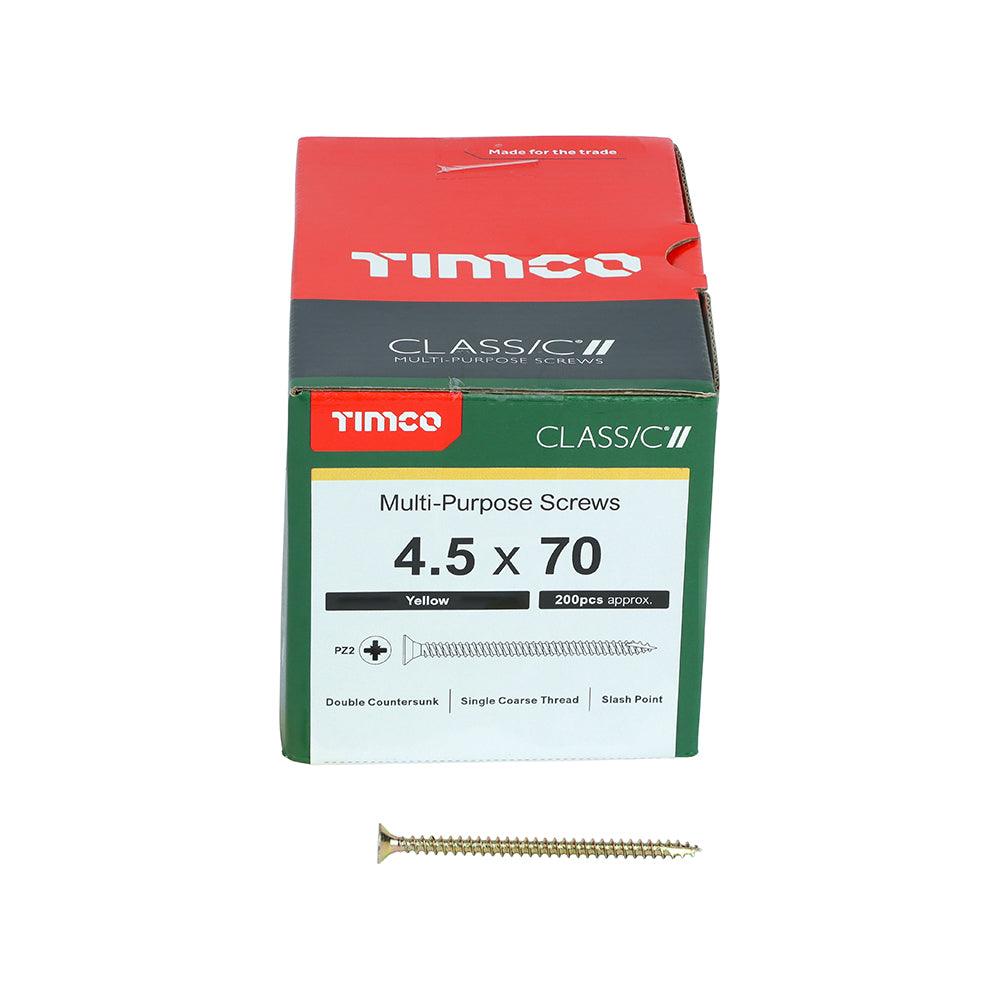 TIMCO Classic Multi-Purpose Countersunk Gold Woodscrews