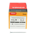 TIMCO Solo Countersunk Silver Woodscrews