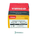 TIMCO Solo Countersunk Silver Woodscrews