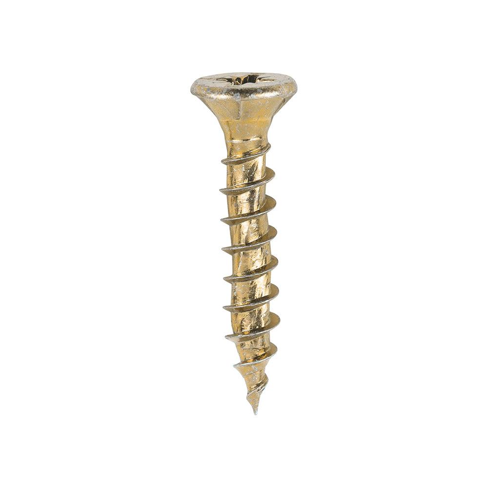 TIMCO Velocity Premium Multi-Use Countersunk Gold Woodscrews