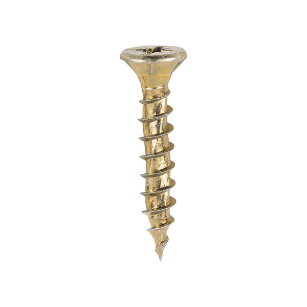 TIMCO Velocity Premium Multi-Use Countersunk Gold Woodscrews