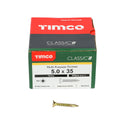 TIMCO Classic Multi-Purpose Countersunk Gold Woodscrews