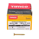 TIMCO Solo Countersunk Gold Woodscrews