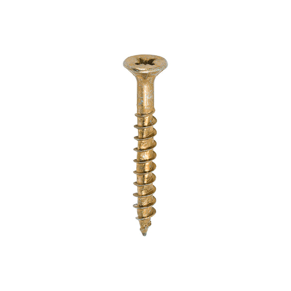 TIMCO Velocity Premium Multi-Use Countersunk Gold Woodscrews