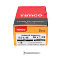 TIMCO Solo Countersunk Silver Woodscrews