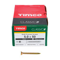 TIMCO Classic Multi-Purpose Countersunk Gold Woodscrews