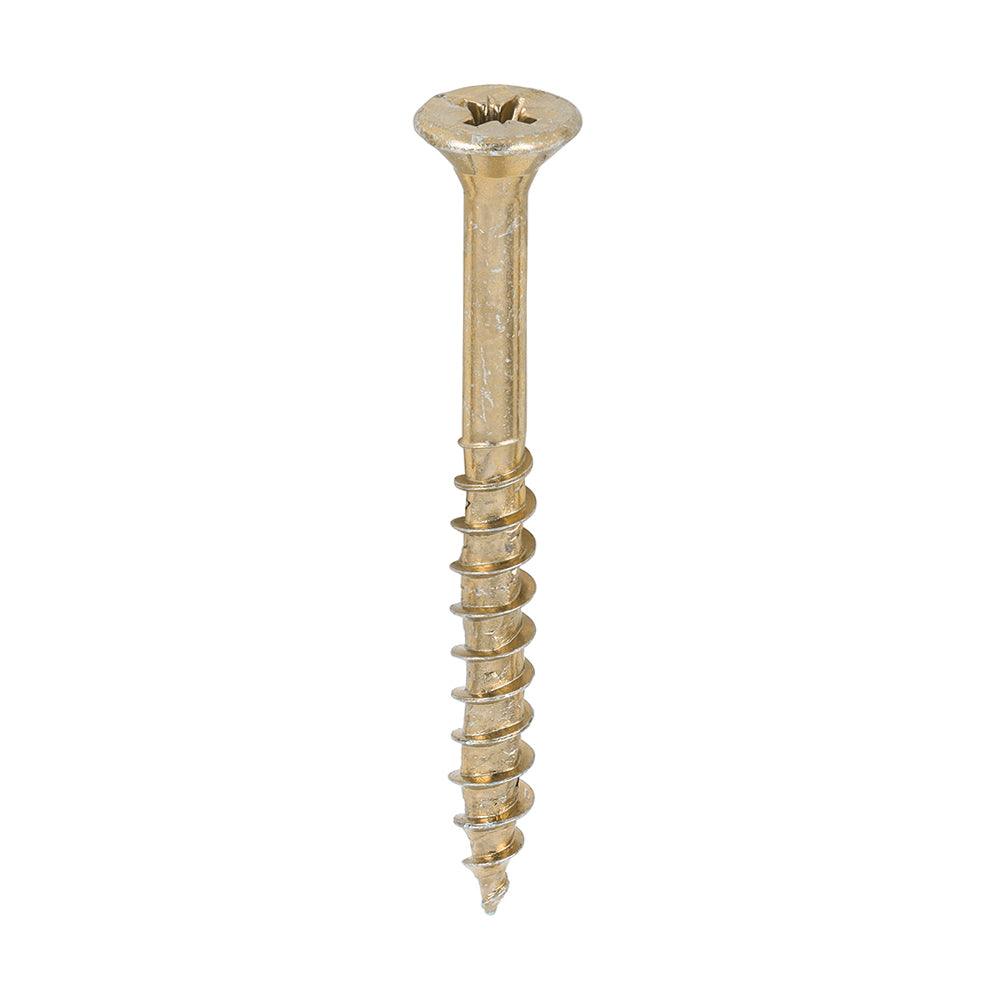 TIMCO Velocity Premium Multi-Use Countersunk Gold Woodscrews