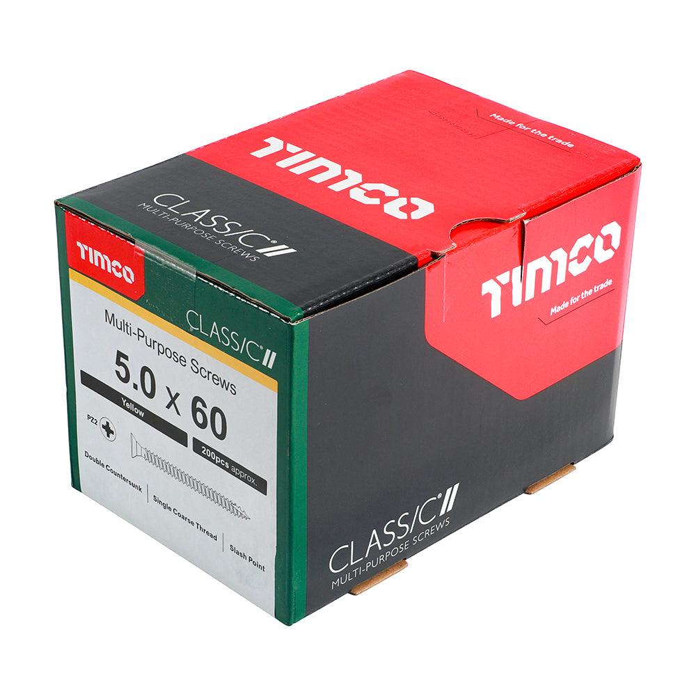 TIMCO Classic Multi-Purpose Countersunk Gold Woodscrews