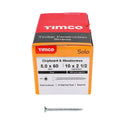 TIMCO Solo Countersunk Silver Woodscrews