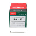 TIMCO Classic Multi-Purpose Countersunk A2 Stainless Steel Woodcrews