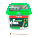 TIMCO C2 Strong-Fix Multi-Purpose Premium Countersunk Gold Woodscrews