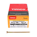 TIMCO Solo Countersunk Gold Woodscrews