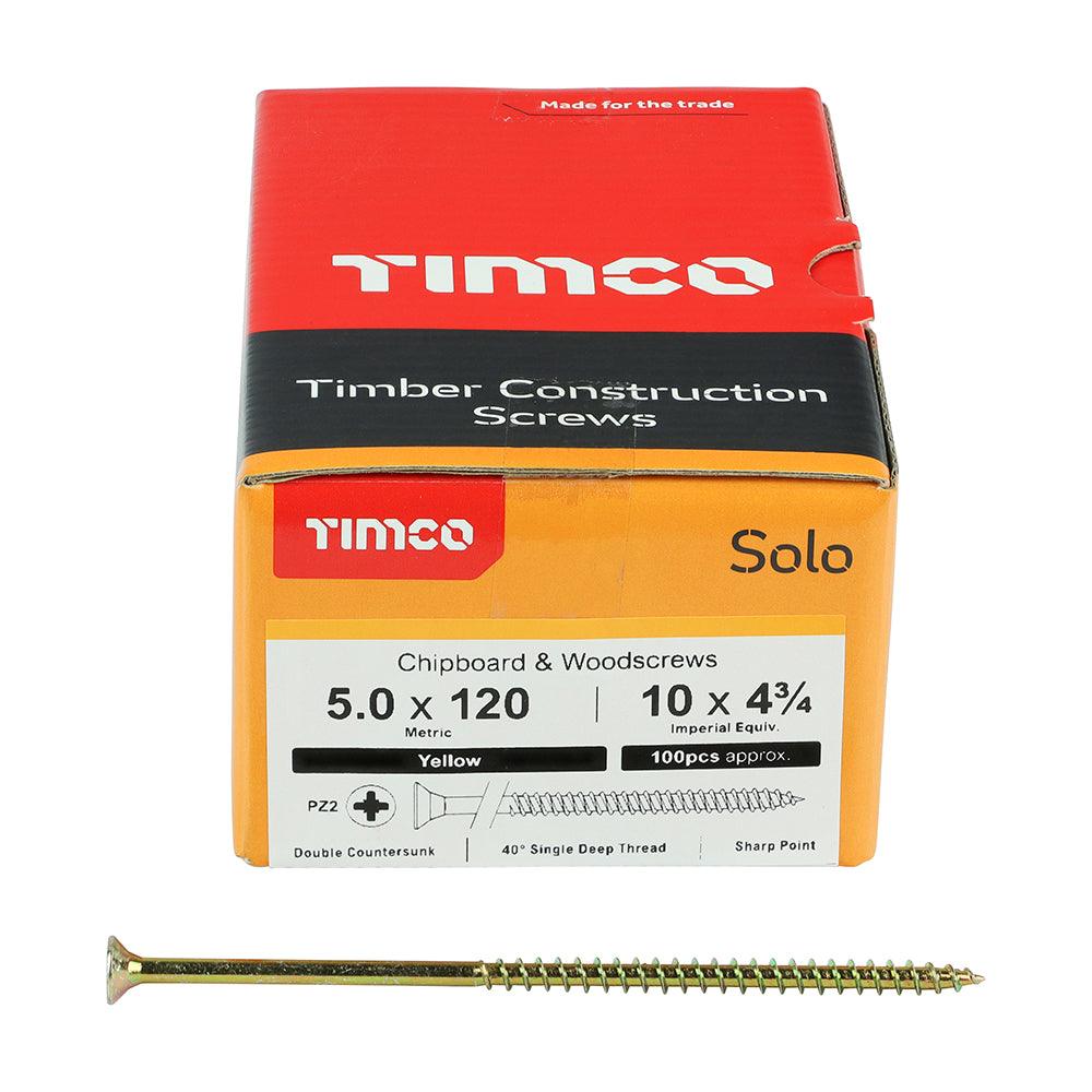 TIMCO Solo Countersunk Gold Woodscrews