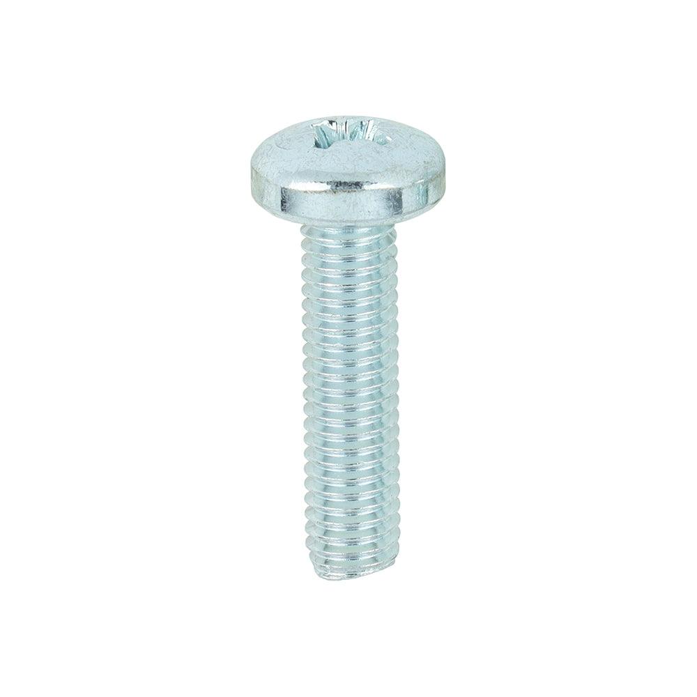 TIMCO Machine Pan Head Silver Screws