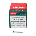 TIMCO Classic Multi-Purpose Countersunk A2 Stainless Steel Woodcrews