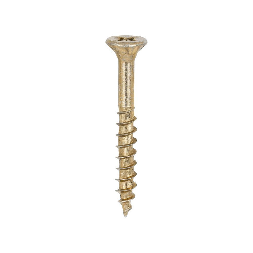 TIMCO Velocity Premium Multi-Use Countersunk Gold Woodscrews