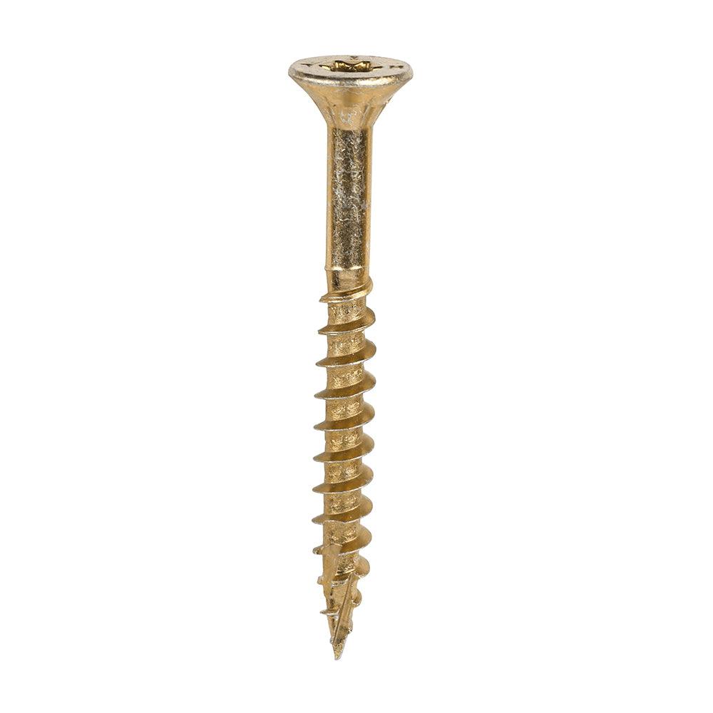 TIMCO C2 Clamp-Fix Multi-Purpose Premium Countersunk Gold Woodscrews